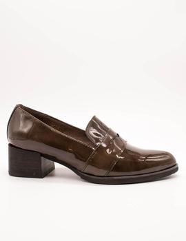 Zapato Wonders C-3905 taupe de mujer