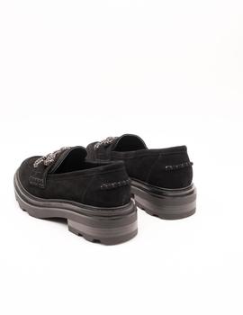 Zapato Alma en Pena I22121 Suede Black de Mujer