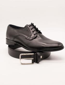 Zapato Donattelli 9390 Toledo negro de hombre.