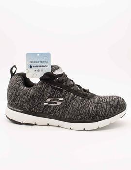 Deportivo Skechers 88888400 BKGY de mujer.