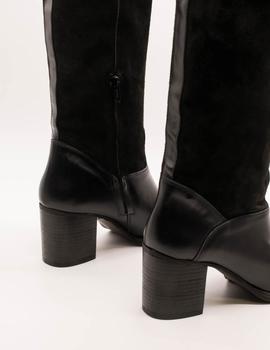 Bota Dakota DKT 10 texas negro oil negro de mujer.