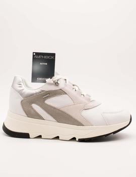 Deportivo Geox D16HXA  white/off white de mujer.