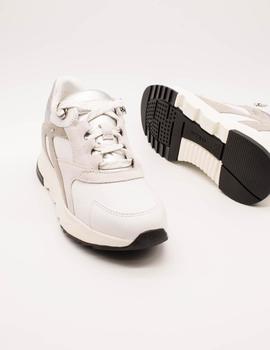 Deportivo Geox D16HXA  white/off white de mujer.