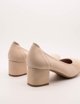 Bailarina Sabrinas 34830 Ante Beige de mujer.