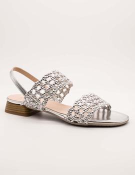 Sandalia Kess 21107 silver TR. soleil de mujer.