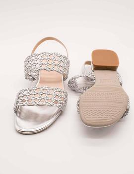 Sandalia Kess 21107 silver TR. soleil de mujer.