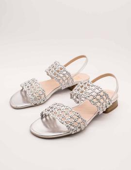 Sandalia Kess 21107 silver TR. soleil de mujer.