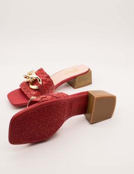 Sandalia Kess 22691 red picnic de mujer.