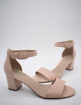 Sandalia clarks deva mae blush leather