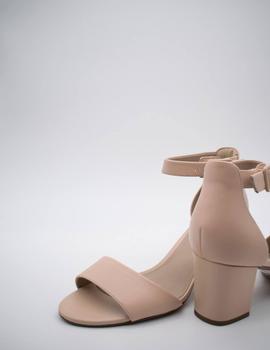 Sandalia clarks deva mae blush leather