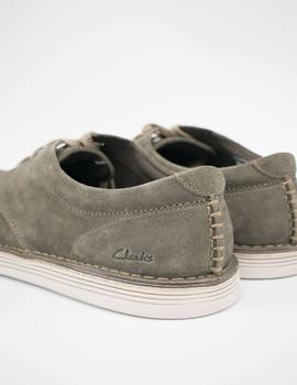 Zapato Clarks forge vibe olive suede