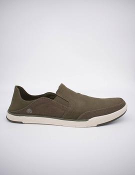 Zapato STEP ISLE ROW  KHAKI GREEN CANVAS