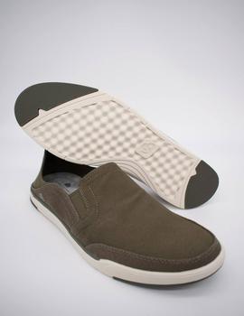 Zapato STEP ISLE ROW  KHAKI GREEN CANVAS