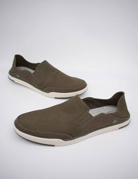 Zapato STEP ISLE ROW  KHAKI GREEN CANVAS