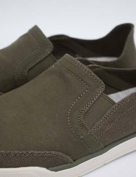 Zapato STEP ISLE ROW  KHAKI GREEN CANVAS