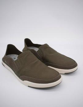 Zapato STEP ISLE ROW  KHAKI GREEN CANVAS