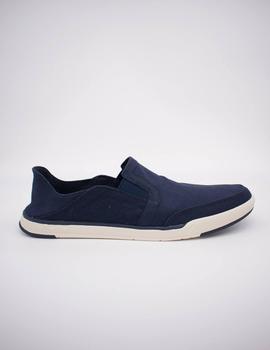 Zapato STEP ISLE ROW NAVY CANVAS