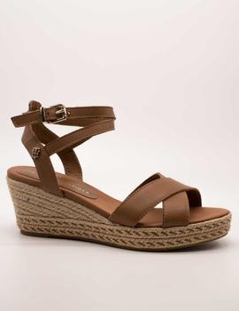 Sandalia TOMMY HILFIGER feminine low wedge de mujer