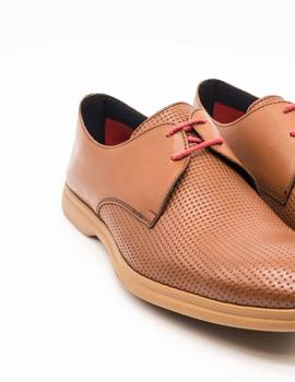 Zapato  Keep Honest 16067 picado cruces tabaco de hombre