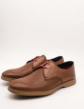 Zapato  Keep Honest 16067 picado cruces tabaco de hombre