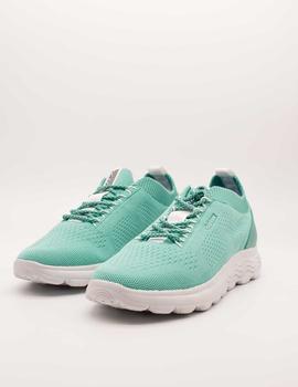 Deportivo Geox D15NUA Spherica turquoise de mujer