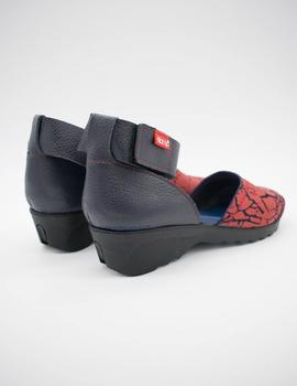 Zapato SURF BLUE/BLUE CRACK MAGENTA