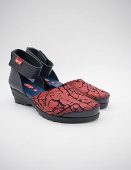 Zapato SURF BLUE/BLUE CRACK MAGENTA