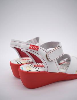 Sandalia clamp marlo apache white