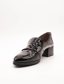 Zapato Wonders C-3905 negro de mujer