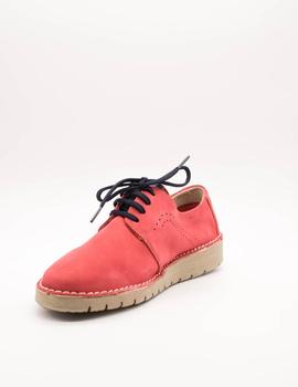 ZAPATO Callaghan 89000 NOBUCK CORAL de mujer