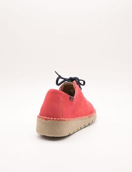 ZAPATO Callaghan 89000 NOBUCK CORAL de mujer