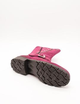 Botín Super Fit 00178-53 fucsia de mujer