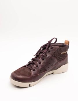 Deportivo Clarks TRI AMBER BURDEOS de mujer
