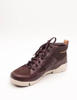 Deportivo Clarks  TRI AMBER BURDEOS de mujer