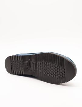 Zapato Clamp Milan azul de mujer