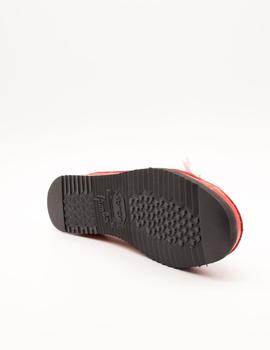 Zapato Clamp MILAN 06 rojo de mujer