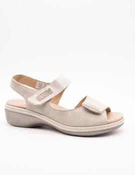 SANDALIA  Pie Santo  180818 GRIS de mujer