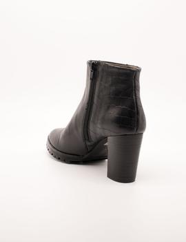 Botin Sacha London Nassau negro de mujer