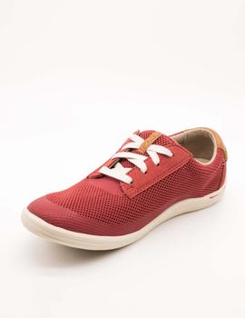 Deportivo Clarks Mapped edge rojo de hombre