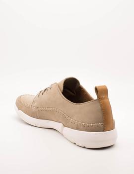 Zapato Clarks Trifi Lace sand nubuck de hombre