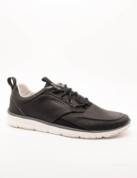 Deportivo Clarks Orson Crew black leather de hombre