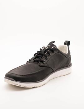 Deportivo Clarks Orson Crew black leather de hombre