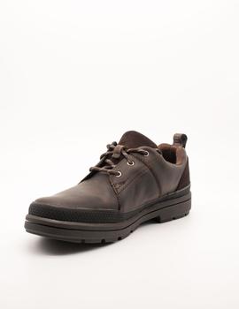 Zapato Clarks Rushwaylace GTX brown de hombre.