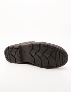 Zapato Clarks Rushwaylace GTX brown de hombre.