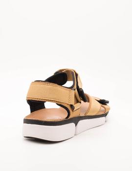 Sandalia Clarks Tri Cove Sun Tan combi de hombre