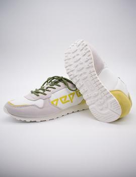 sneaker pepe jeans verona w logo white