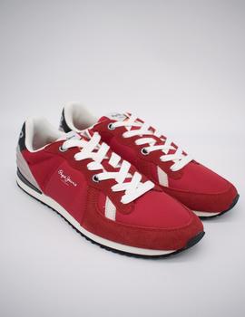 Deportivo Pepe Jeans mod. tinker wer rojo de caballero.