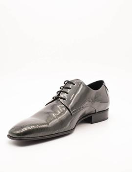 Zapato Angel Infantes 01210 Gris Charol de hombre