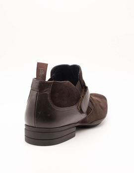 Zapato Angel Infantes 21040 ANTE CABRA MARRÓN de hombre