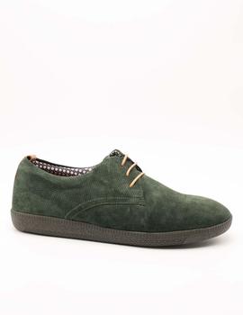 Zapato Angel Infantes 12060 VELOUR VERDE de hombre